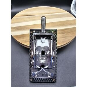 Halloween Skull Light Up With Sound Wall Switch Plate‎ Cover